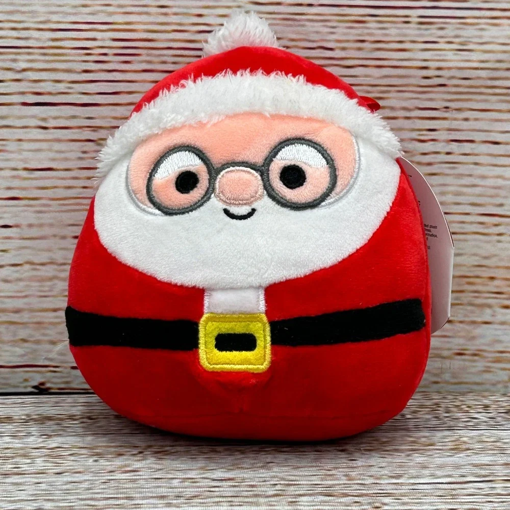 Squishmallows Nick‎ the Santa Claus 5 Inch Christmas Plush Red White